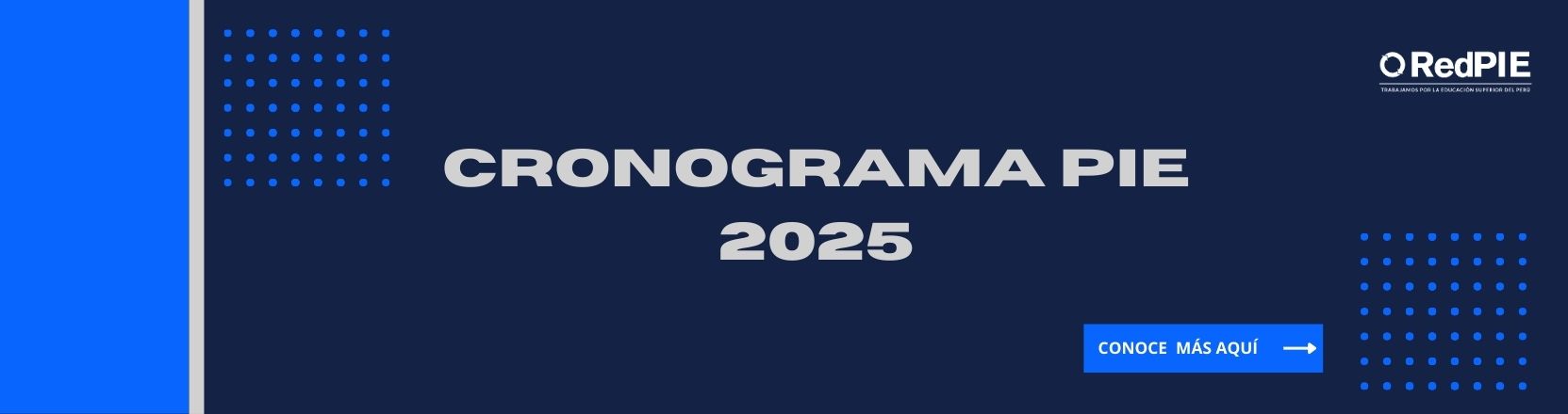 Banner PIE - cronograma pie 2025